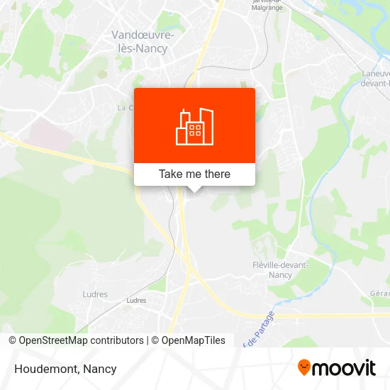 Houdemont map
