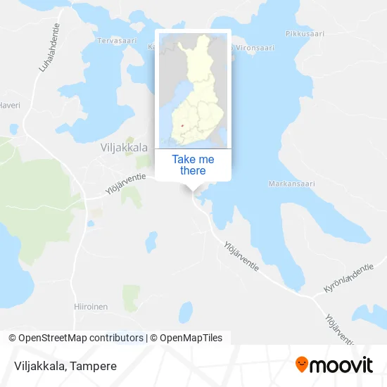 Viljakkala map