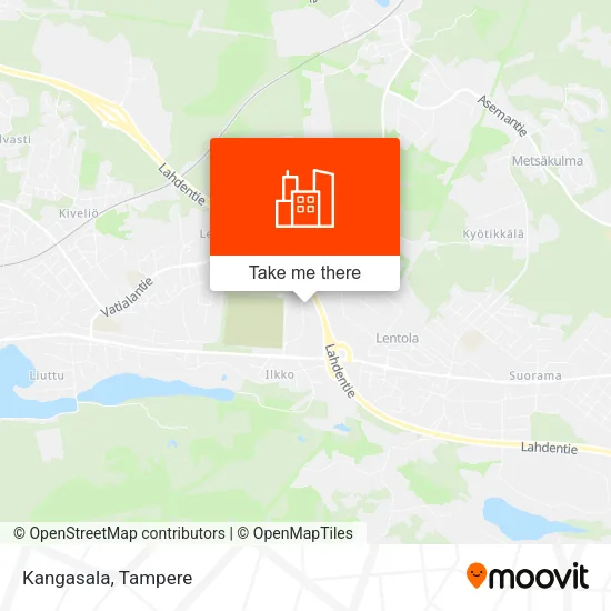 Kangasala map
