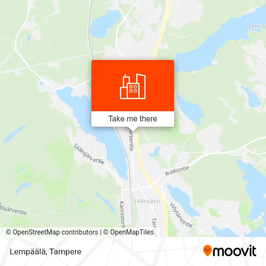 Lempäälä map