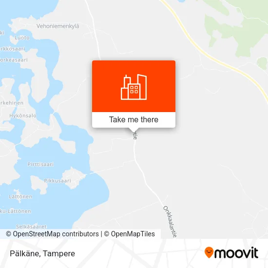 Pälkäne map