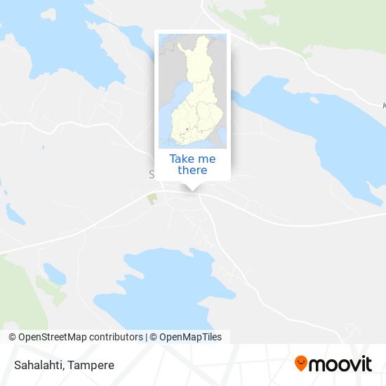 Sahalahti map