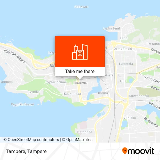 Tampere map