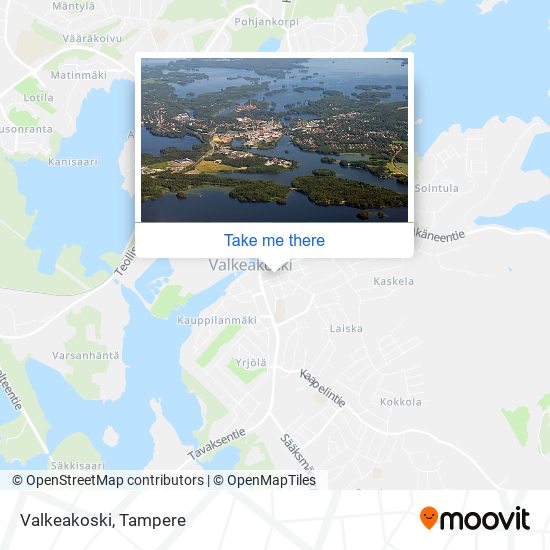 Valkeakoski map