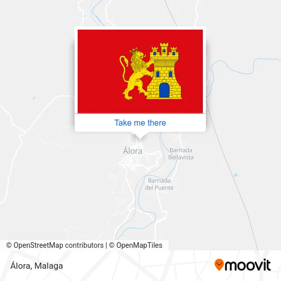 Álora map