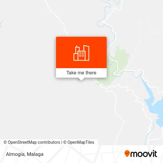 Almogía map