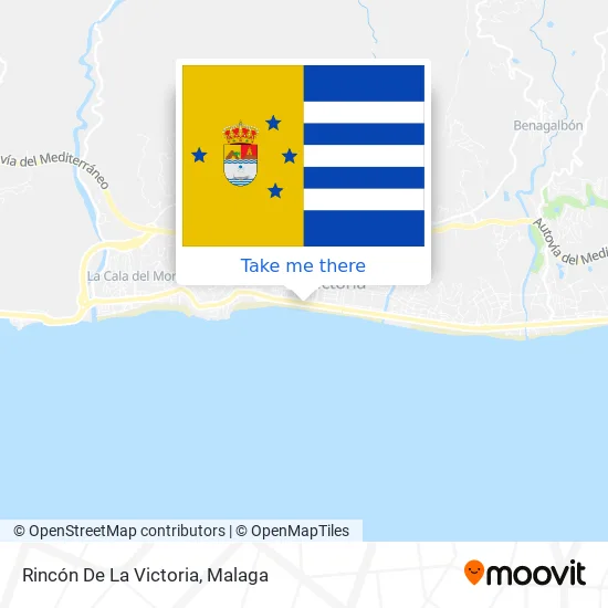 Rincón De La Victoria map