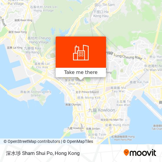 深水埗 Sham Shui Po map