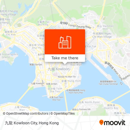 九龍 Kowloon City map