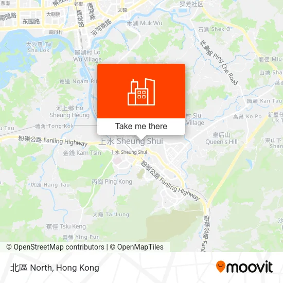 北區 North map