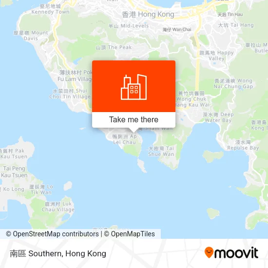 南區 Southern map