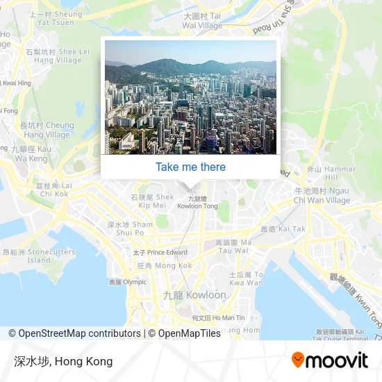 深水埗 map