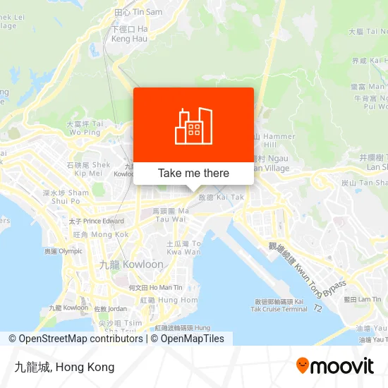 九龍城 map