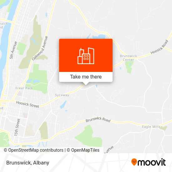 Brunswick map