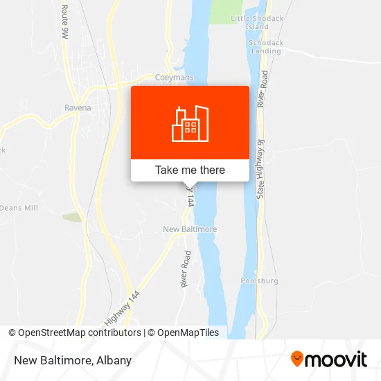New Baltimore map
