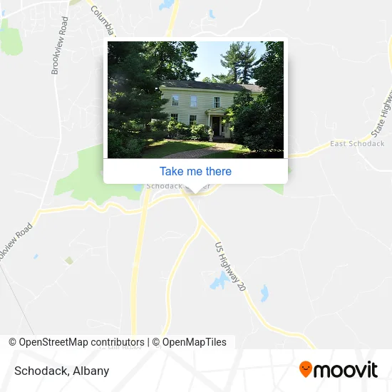 Schodack map