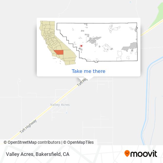 Valley Acres map