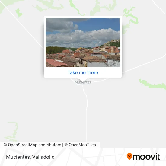 Mucientes map