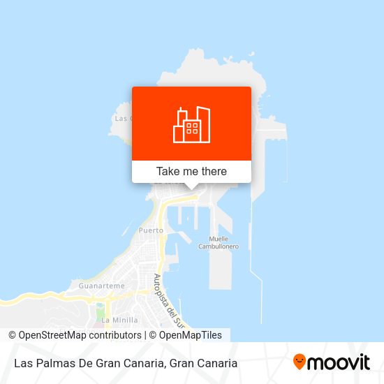 Las Palmas De Gran Canaria map