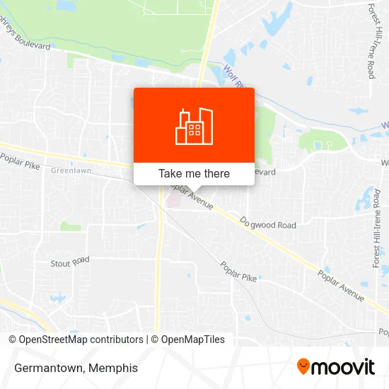 Germantown map