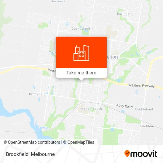 Brookfield map
