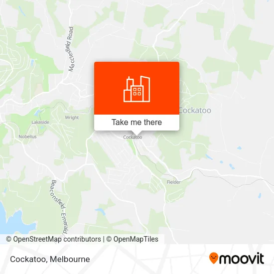 Cockatoo map