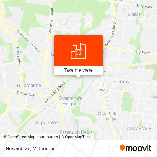 Gowanbrae map