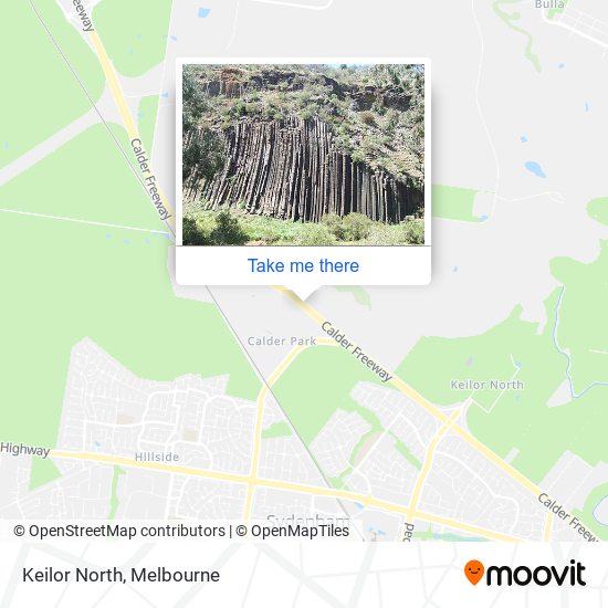 Keilor North map