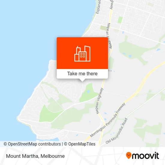 Mount Martha map