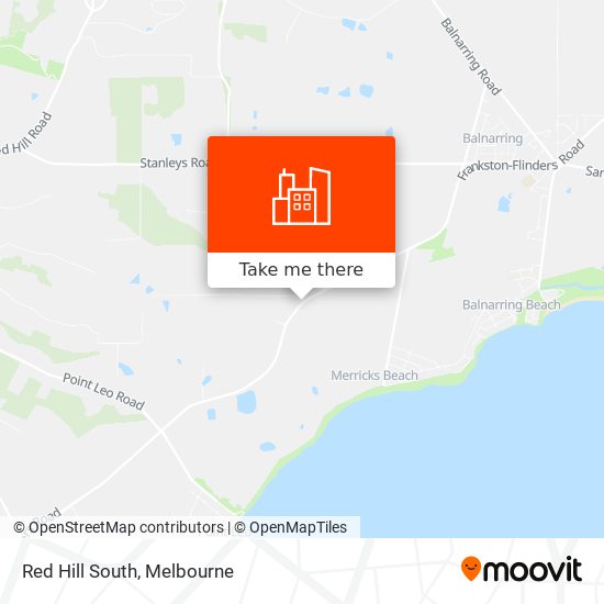 Red Hill South map