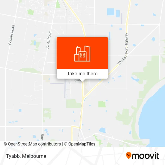 Tiab Maps Public Transport in Tyabb