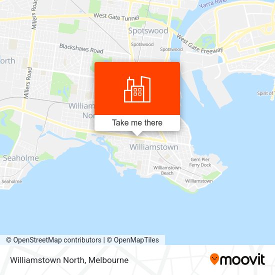 Williamstown North map