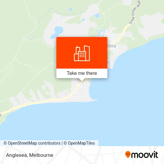 Anglesea map