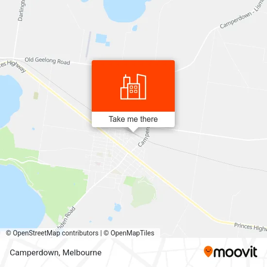 Camperdown map