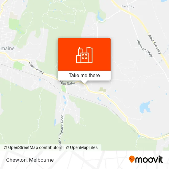 Chewton map