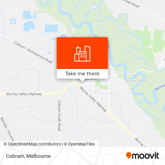 Cobram map