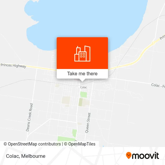 Colac map