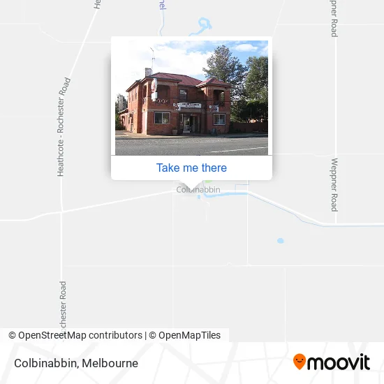 Colbinabbin map