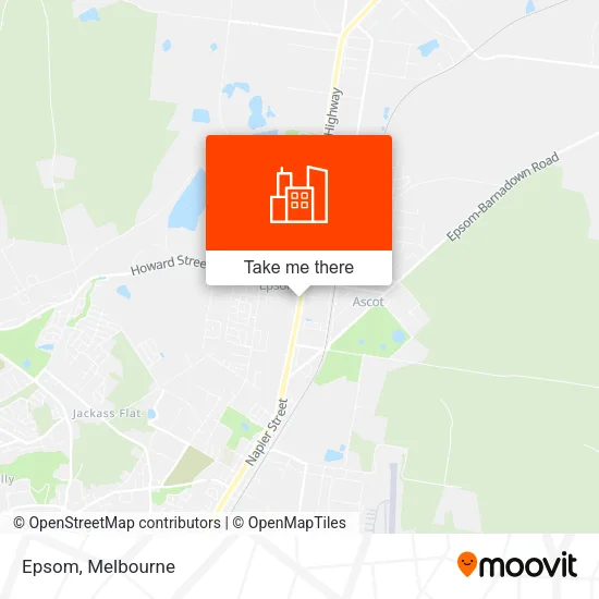 Epsom map