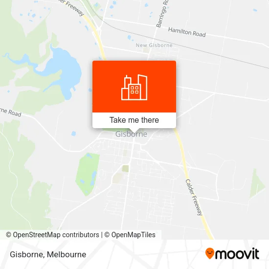 Gisborne map