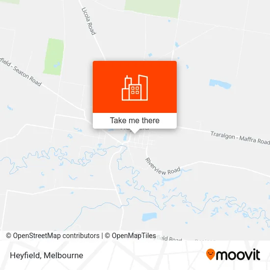 Heyfield map