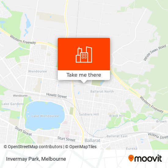 Invermay Park map