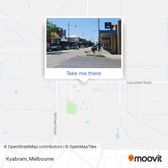 Kyabram map