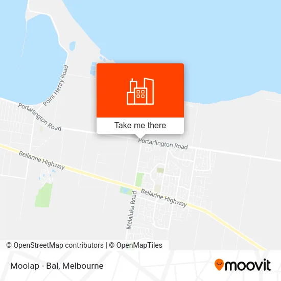 Moolap - Bal map