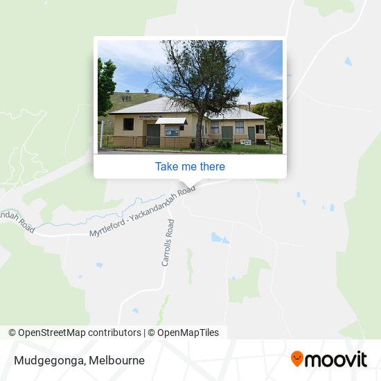 Mudgegonga map