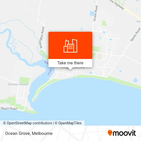 Ocean Grove map