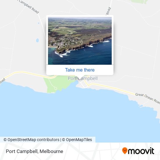 Port Campbell map