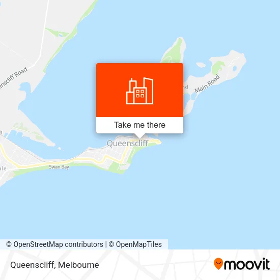 Queenscliff map