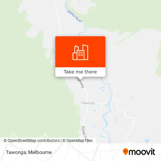 Tawonga map