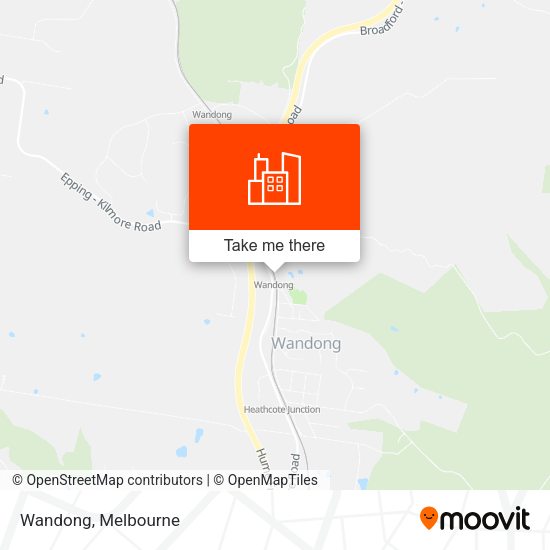 Wandong map